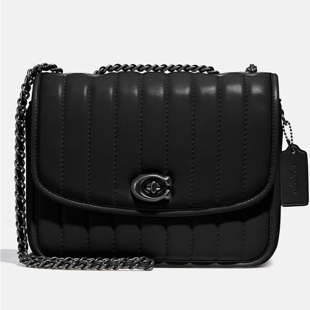 Coach Madison Shoulder Bag With Quilting